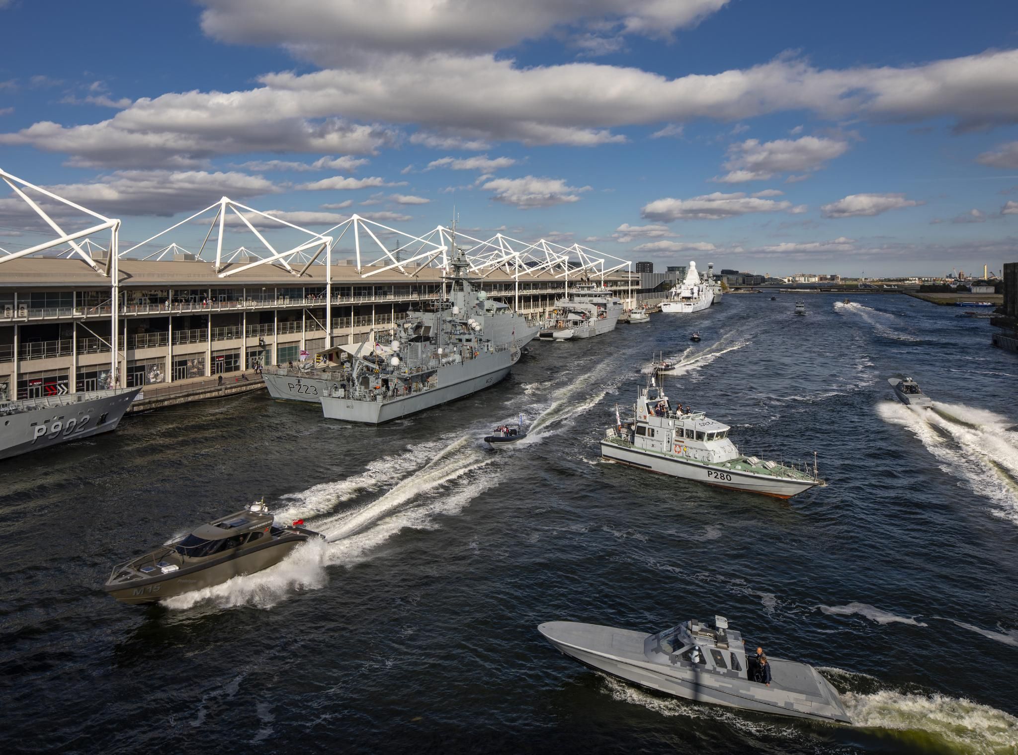 Visiting ships and waterborne demos announced for DSEI 2021
